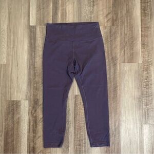 Lululemon Wunder Train High-Rise Crop 23” Leggings | Purple | Size 10